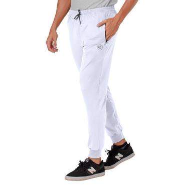 Imagem de Calça Esporte Legal Esportiva Masculina - Branco M-Masculino