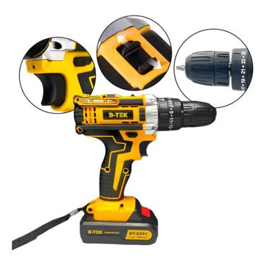 Imagem de Parafusadeira Furadeira 21v Com Acessórios Inclusos