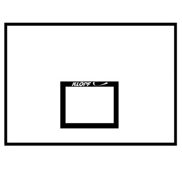 Imagem de Tabela De Basquete Oficial Compensado Naval Unid. S/Aro 1021-Unissex