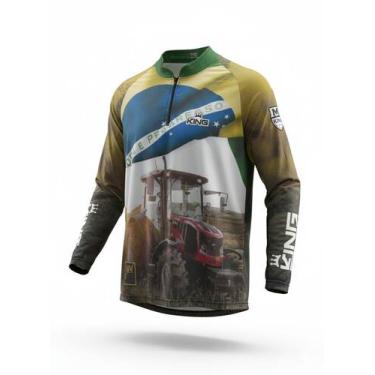 Imagem de Kit 2 Unidades Camisetas Do Agro Sortidas Proteção Uv +50 - KING BRASI