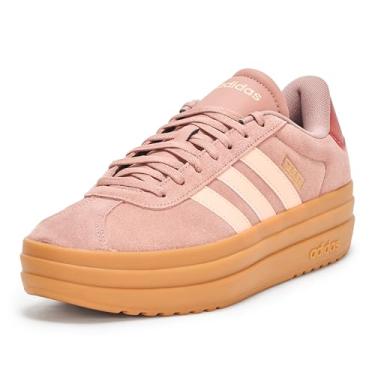 Imagem de adidas Tênis esportivo feminino Vl Court Bold, Argila quente/coral em pó/goma, 39