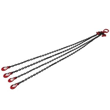 Imagem de Zhjvihx Corrente de Elevação de 6 Mm, Eslinga de Corrente de Elevação Conveniente, ótimo Acabamento para Construção Industrial