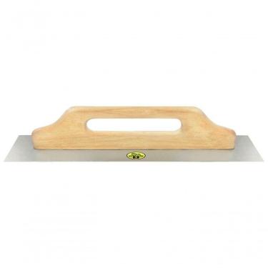 Imagem de Desempenadeira Para Drywall De Base Lisa Tramontina Sem Dentes Com Cabo De Madeira