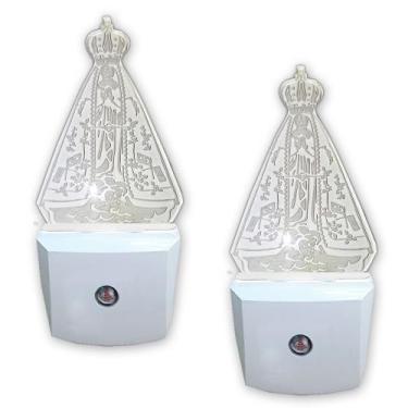 Imagem de 2 Luzes Noturnas Nossa Senhora Aparecida - DNI 6157, Bivolt