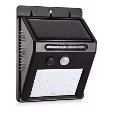 Imagem de Luminária Led Arandela Solar Sensor De Presença - Madalozzo