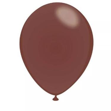 Imagem de Balão Bexiga São Roque Café Brasil Marrom N7 -30 Pacotes - Sao Roque