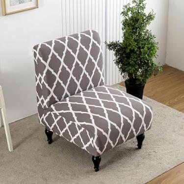 Imagem de Capa de cadeira com detalhes florais, capas protetoras de móveis removíveis sem braços, elástico antiderrapante, para sala de estar, sala de jantar, hotel tipo 05||tamanho regular