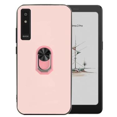 Imagem de Ranyi Capa BOOX Palma2 Pro, TPU fino e flexível com suporte de anel giratório de 360 graus, capa de borracha de silicone com absorção de choque para leitor de eBook ePaper móvel BOOX Palma 2 Pro de
