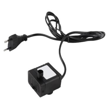 Imagem de Generic Mini Bomba de água de Aquário Ajustável Silenciosa IPX8, Bomba de Fonte Compacta Com Ventosa para Mini Tanque de Peixes, ABSTamanho: 1,4 X 1,4 X, pol.