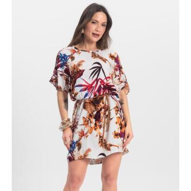 Imagem de Vestido Adulto Feminino Infinita Cor Rosa, G, Rosa