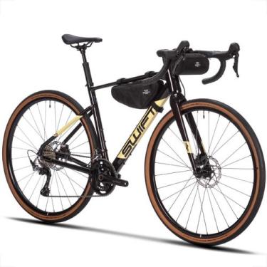 Imagem de Bicicleta Gravel Swift Enduravox Gr Evo 2025 Shimano Grx 22v, Marrom, 