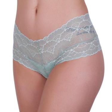 Imagem de Calcinha Sophia Cor:Erva DoceTamanho:G - Bela Morena, Erva doce, G
