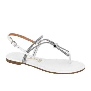 Imagem de Sandália Vizzano Rasteira Dedo Tira Cristal Pelica-Feminino