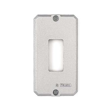 Imagem de Tampa para Condulete Tampa Alumínio 3-4 para 1 Posto para Instalações Elétricas em Alumínio de Alta Resistência