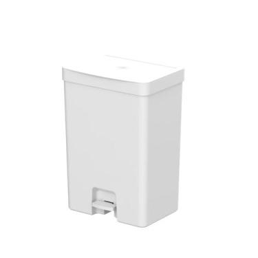 Imagem de Lixeira com pedal Ou 30L Linha Trium, Branco