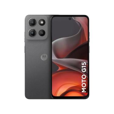 Imagem de Smartphone Motorola G15 XT2521-2, Grafite - 256 GB, 256GB, Grafite