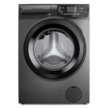 Imagem de Lavadora de Roupas Electrolux 12kg Cinza Ônix Inverter com Água Quente