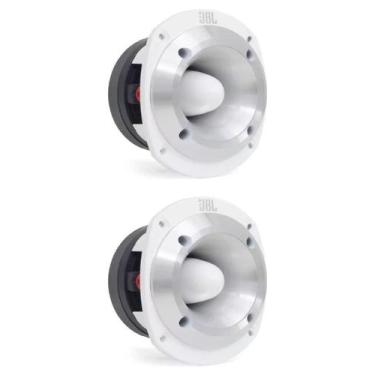 Imagem de Kit 2 Super Tweeter JBL St400 Trio 150W RMS Branco