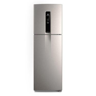 Imagem de Geladeira Electrolux Frost Free Inverter 410 Litros Duplex Inox Look -