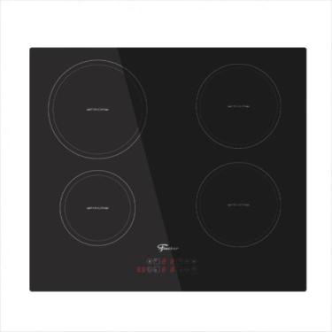 Imagem de Cooktop de Indução 4 Bocas Fischer Vitrocerâmica com Touch Screen-220V
