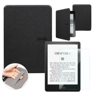 Imagem de Capa para Kindle 11ª Ger 2022/2024 6" pol. + pelicula vidro Cor:Preto 