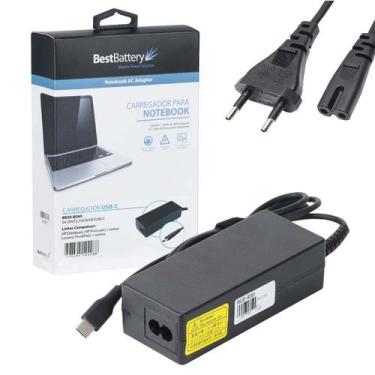 Imagem de Fonte para Notebook Lenovo Hp Dell Nint Switch USB C 20v 65w - BESTBAT