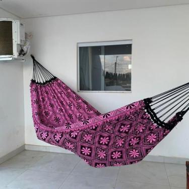 Imagem de Rede de Dormir e Descanso Casal Gigante Reforçada Indiana para Varanda