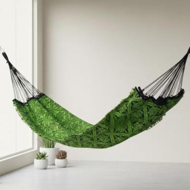 Imagem de Rede de Dormir e Descanso Casal Gigante Reforçada Indiana para Varanda