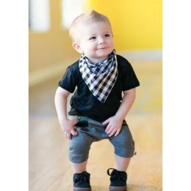Imagem de Babador Bandana Infantil - Menino SORTIDO estampa