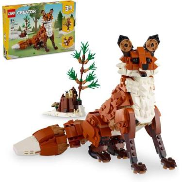 Imagem de LEGO Creator 3 em 1 - Animais da Floresta: Raposa Vermelha 31154