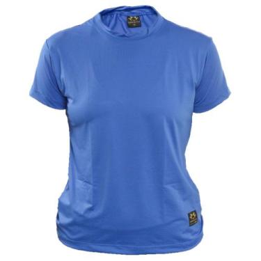 Imagem de Blusa Academia Feminina Baby Look Esportiva Proteção Uv 50 - Tn Terra 