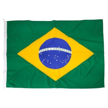 Imagem de Bandeira do Brasil 1,30m x 0,90m - JC Flâmulas e Bandeiras
