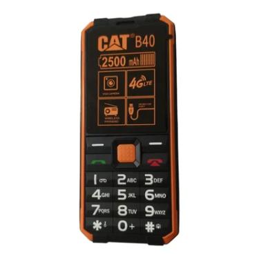 Imagem de Celular Antigo Cat B40, Sinal 4G, Simples Para Idosos, Com Lanterna, Radio