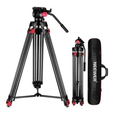 Imagem de Tripé Profissional Neewer Heavy Duty Foto Vídeo Preto