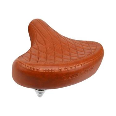 Imagem de Selim De Bicicleta Ergonômico Oversized BUCKLOS, Largo E Espesso, Conf