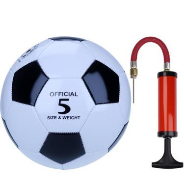 Imagem de Bola de Futebol NiuXTool Clássica em Couro PU Tamanho 5 com Bomba