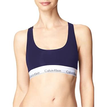 Imagem de Calvin Klein Sutiã feminino moderno de algodão, Litorâneo, XP