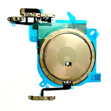 Imagem de YESUN Painel de carregamento sem fio com chip NFC, adesivo de bobina com botão de volume de energia, cabo flexível de substituição para iPhone 12 e 12 Pro