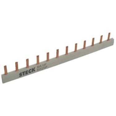 Imagem de Barramento P/DISJ. Din Monofásico 80A 1x12 Cod. S-1F210B – Steck