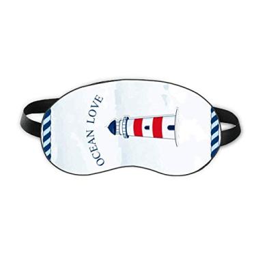 Imagem de Lighthouse Ocean Love Sea Sailing Blue Sleep Eye Shield Soft Night Vlindfold Shade Cover