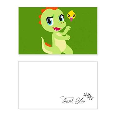 Imagem de Dinosaur Kingdom Love You Thank You, cartão de aniversário, saudações, casamento, agradecimento