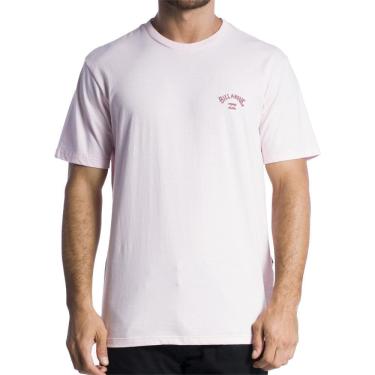 Imagem de Camiseta Billabong Small Arch Emb. SM24 Masculina Rosa