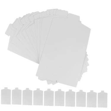 Imagem de ABOOFAN Pastas 50 Unidades Forro de vestuário de papelão camisa de papelão conveniente placa de empilhamento de roupas camiseta o preço jó cartão de camisa forro de papel para camisa