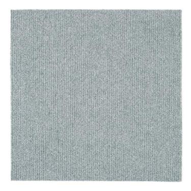 Imagem de Azulejo de carpete autoadesivo, fácil de remover e colar - 12 azulejos/12 metros quadrados (cinza-350)