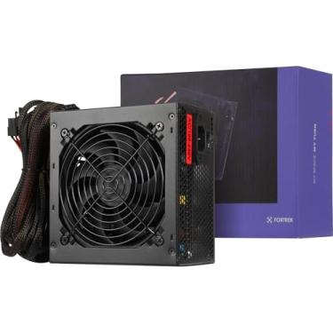 Imagem de Fonte Gamer ATX 400W PFC Ativo Black Hawk 80 Plus Fortrek