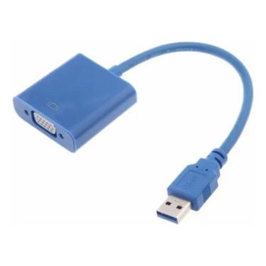 Imagem de Conversor Adaptador Usb 3.0 A Macho X Vga Fêmea