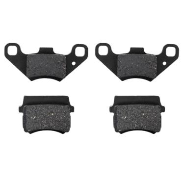 Imagem de KAMIER Pastilhas de freio para 98cc 100cc 2,8hp CK100 SK100 CK100-S 196cc 212cc 6,5hp Coleman KT196 CK196 GK200 BK200 RTK200 Go Kart RTK100 150cc Hammerhead Mudhead TrailMaster Go Kart Peças de