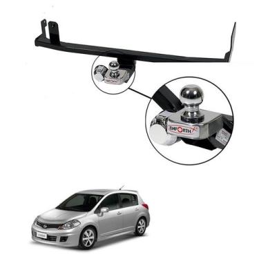 Imagem de Engate Reboque Tiida Hatch 2008 Até 2023 Transbike Fixo - Enforth