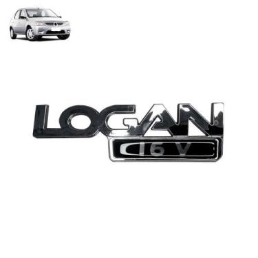 Imagem de Emblema Letreiro Logan 16v 2009 até 2012 Cromado - Marçon