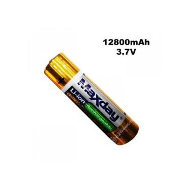 Imagem de Kit 2 Baterias Recarregáveis Li-Ion 18650 12800mah 3.7V Original Para 